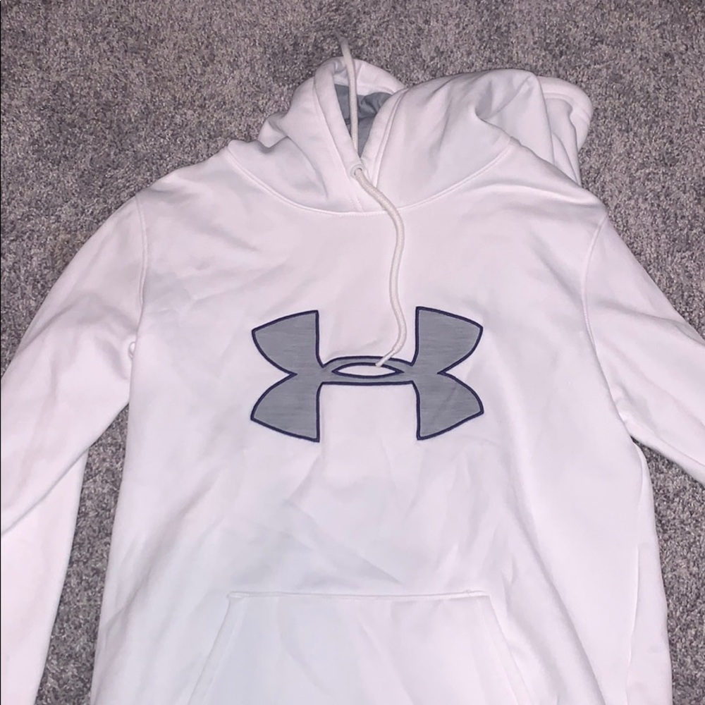 UNDER ARMOUR SWEATSHIRT WITH HOOD AND STRINGS